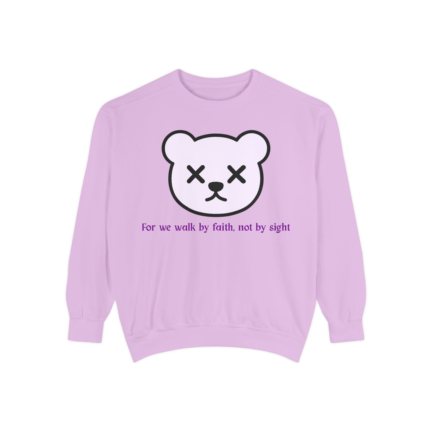 Faith-Inspired Unisex Sweatshirt, Cozy Christian Apparel, Inspirational Gift, Casual Cross Design, Everyday Wear