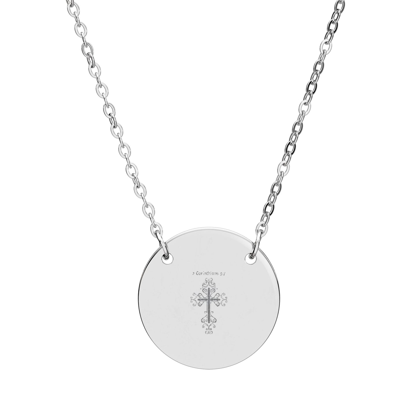 2 Corinthians 5:7 pendant