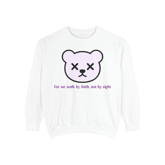Faith-Inspired Unisex Sweatshirt, Cozy Christian Apparel, Inspirational Gift, Casual Cross Design, Everyday Wear