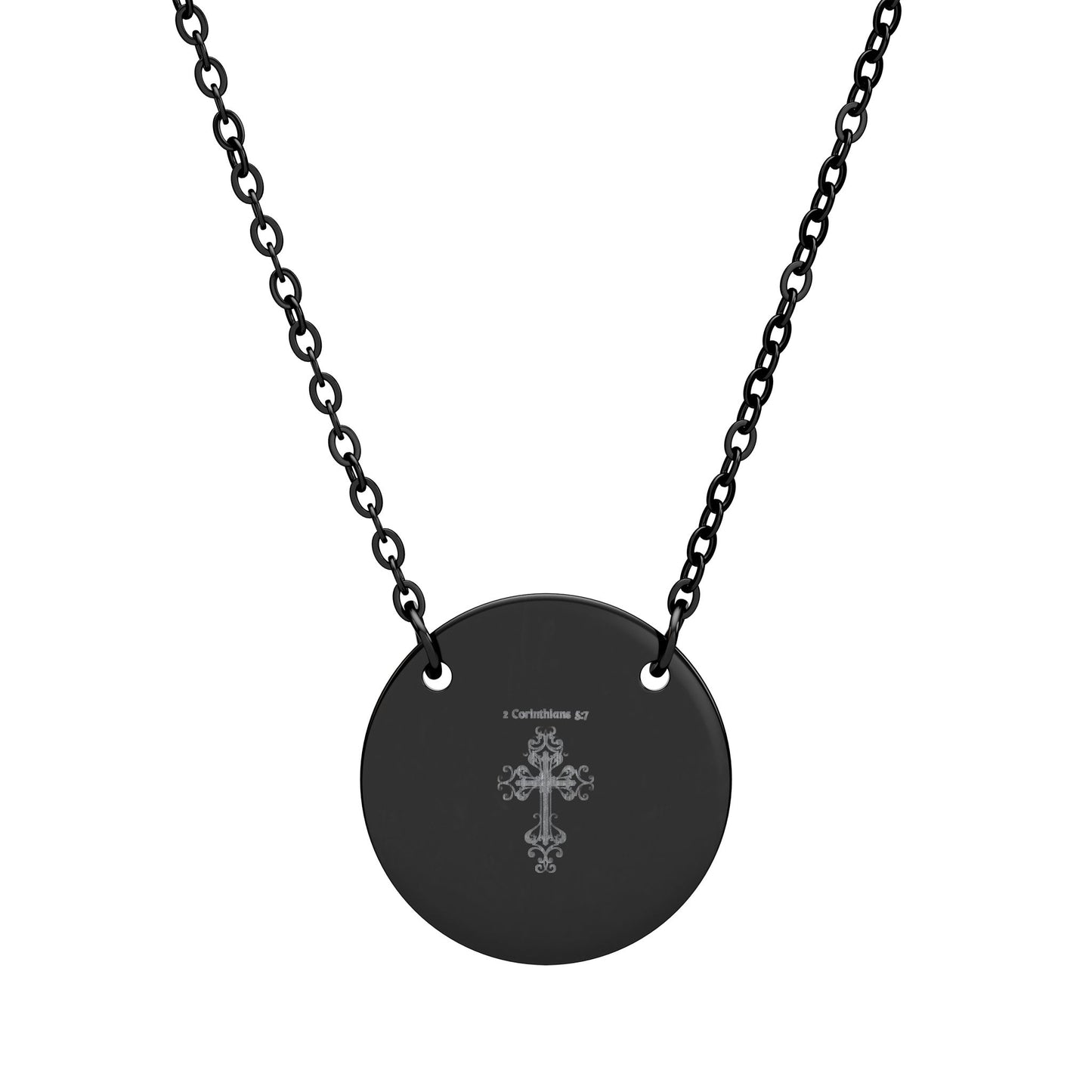 2 Corinthians 5:7 pendant